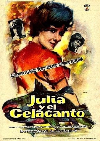 cartel Julia y el Celacanto