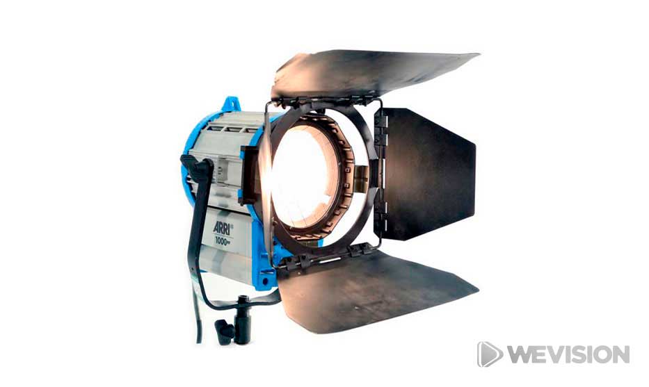ALQUILER ARRI FRESNEL 1000W WEVISION WELABPLUS