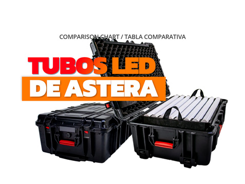 TUBOS LED DE ASTERA
