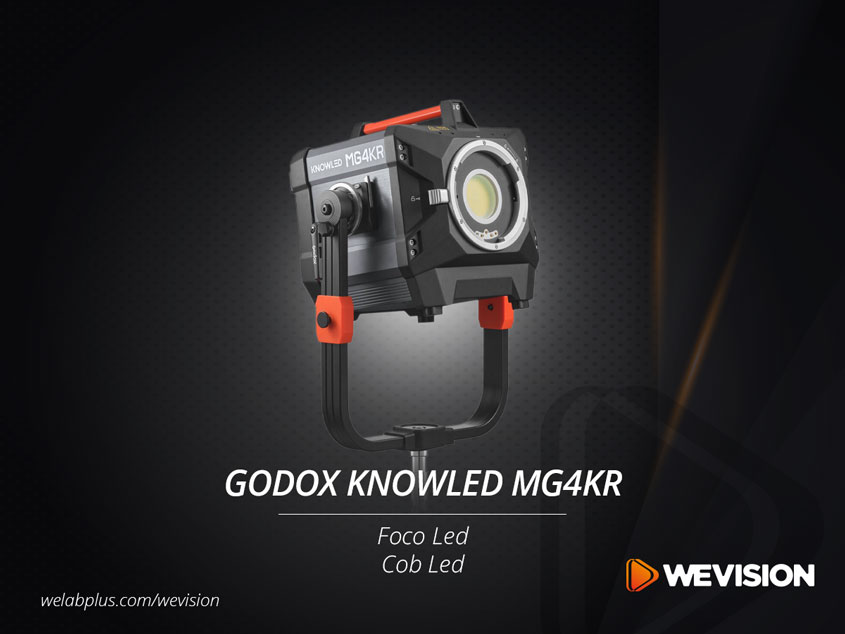 ALQUILER GODOX KNOWLED MG4KR G MOUNT RGB PORFOLIO WEVISION