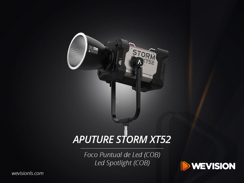ALQUILER APUTURE STORM XT52 PORFOLIO WEVISION