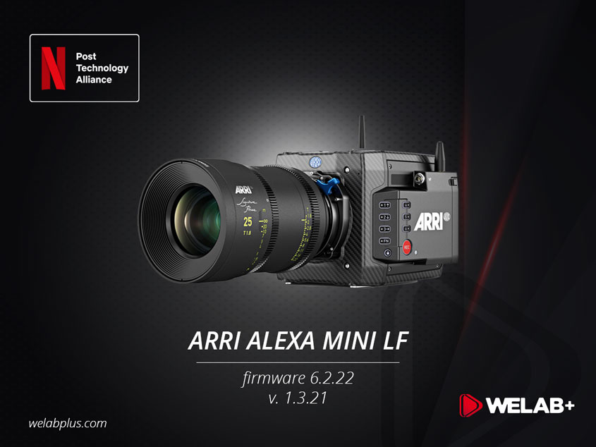 ALQUILER ARRI ALEXA MINI LF PORFOLIO WELABPLUS