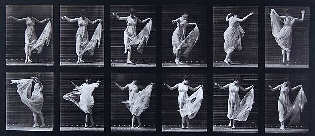 Mujer bailando, el caballo de Muybridge