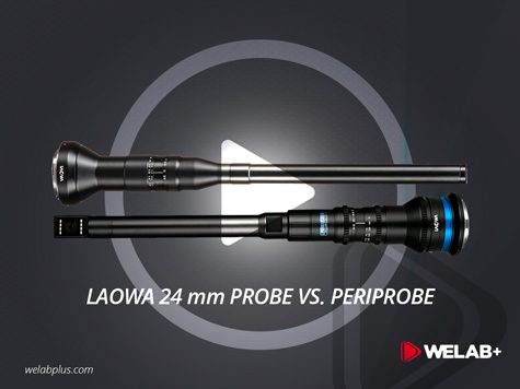 VIDEO LAOWA 24MM PROBE vs PERIPROBE