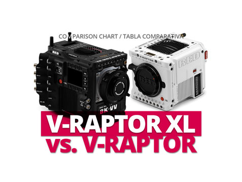 RED V-RAPTOR vs. V-RAPTOR XL