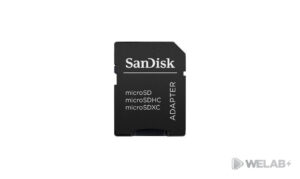 ALQUILER ADAPTADOR MICROSD A SD SANDISK WELABPLUS 2