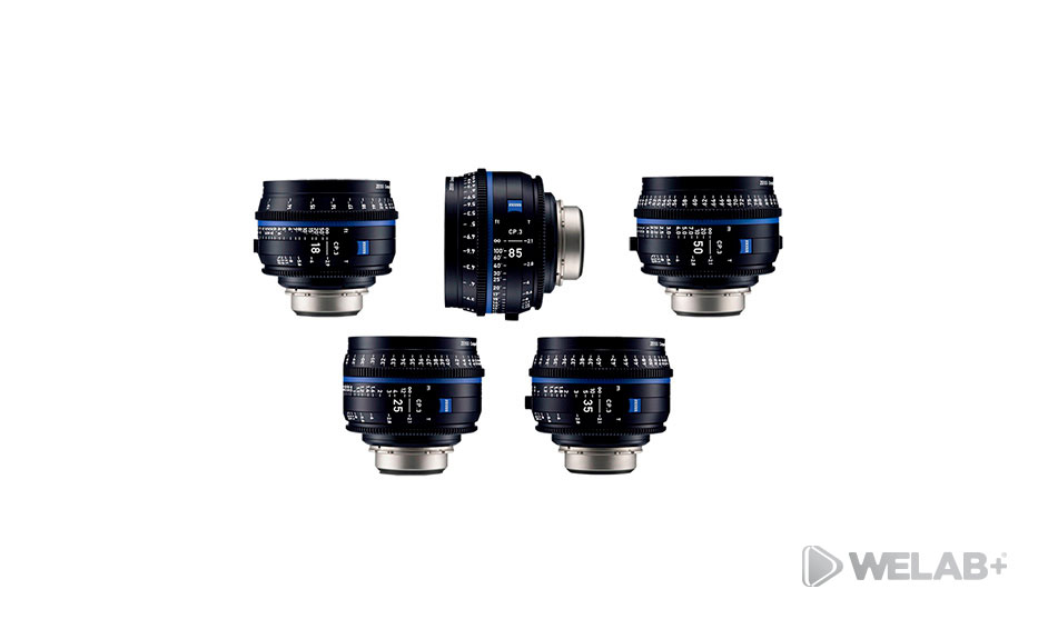 ALQUILER SET x5 LENTES CARL ZEISS CP3 (18, 25, 35, 50, 85 mm) WELABPLUS 2