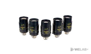 ALQUILER SET x5 LENTES COOKE ANAMORPHIC/i (32,40,50,75,100 mm) WELABPLUS 2