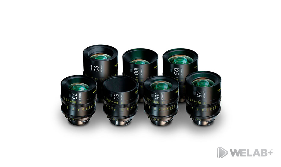ALQUILER SET x7 LENTES VESPID PRIME T2.1 (25,35,50,75,90 Macro,100,125 mm) WELABPLUS 2