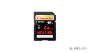 ALQUILER TARJETA SD SANDISK EXTREME PRO 64GB WELABPLUS 2