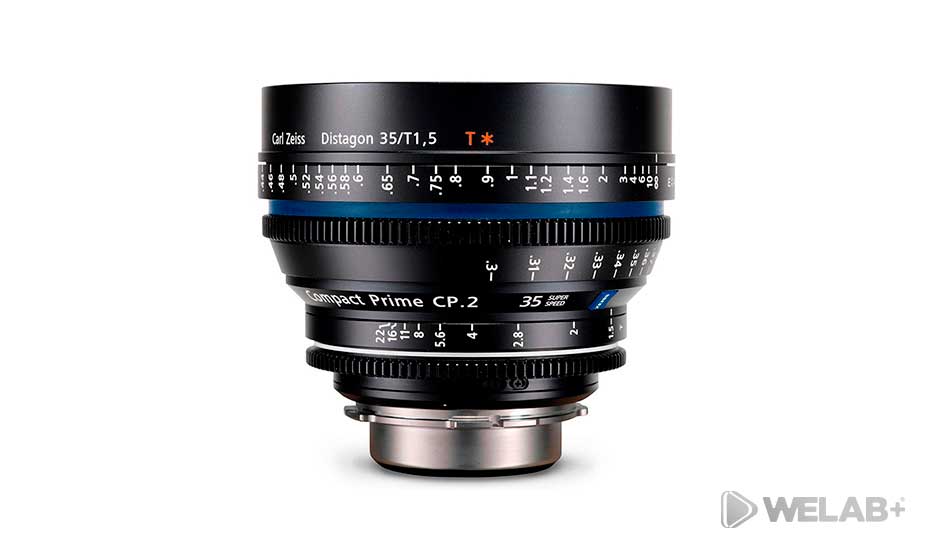 ALQUILER ZEISS COMPACT PRIME 2 SUPER SPEED 35mm T1.5 WELABPLUS 2