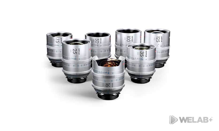 ALQUILER SET x7 LENTES VESPID RETRO PRIME T2.1 (16,25,35,50,75,100,125 mm) WELABPLUS 2