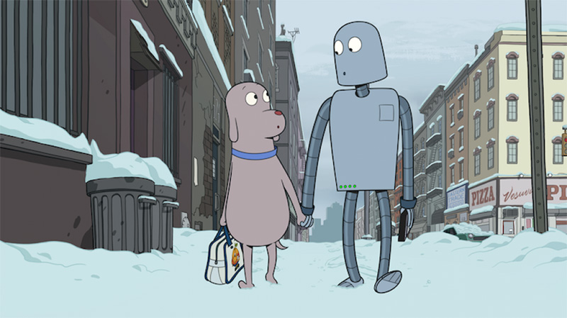 Fotograma de la película "Robot Dreams" (2023)
