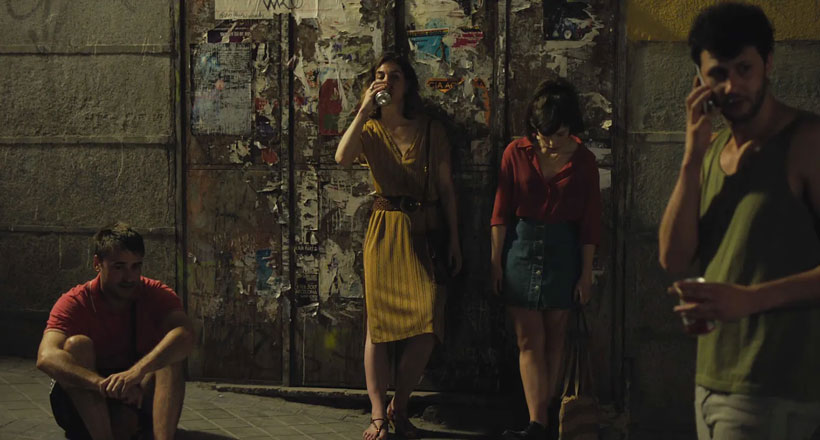 Fotograma de la película "La virgen de agosto"