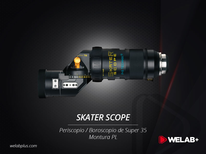 ALQUILER PERISCOPIO BOROSCOPIO SKATER SCOPE PORFOLIO WELABPLUS