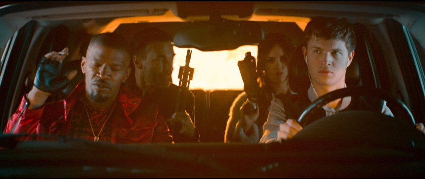 Fotograma de la película "Baby Driver" (2017)