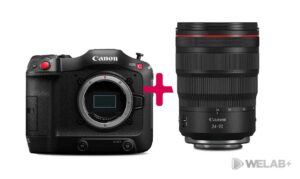 ALQUILER PACK CANON C70 + CANON RF 24-70 mm f2.8 L IS USM WELABPLUS 2