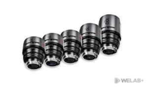 ALQUILER SET X6 LENTES DZO FILM PAVO X2 ANAMORPHIC NEUTRAL COATING (28,32,40,55,75,100 mm) PL & EF MOUNT WELABPLUS 2