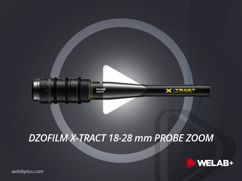 VIDEO DZOFILM X-TRACT 18-28 mm PROBE ZOOM