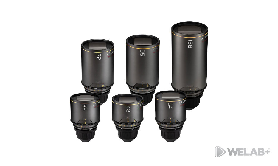 ALQUILER SET x6 LENTES ATLAS MERCURY ANAMORPHIC (36,42,54,72,95,138 mm) WELABPLUS 2 ALQUILER SET x6 LENTES ATLAS MERCURY ANAMORPHIC (36,42,54,72,95,138 mm) WELABPLUS 2