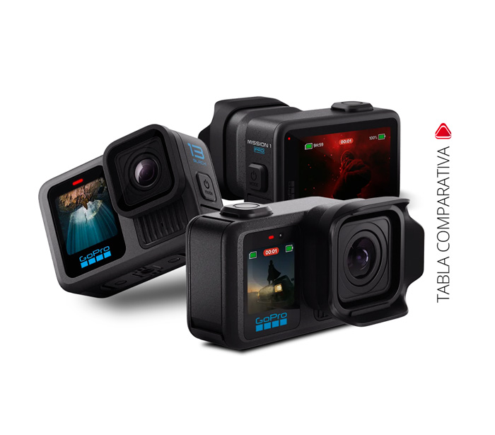 NOTICIA HOME COMPARATIVA GOPRO HERO VS MISSION CAMERAS WELABPLUS