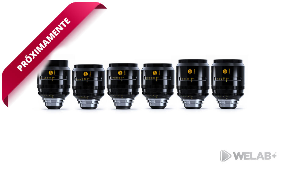 SET x6 LENTES COOKE S4 FF/i (18, 25, 35, 50, 75, 100 mm)